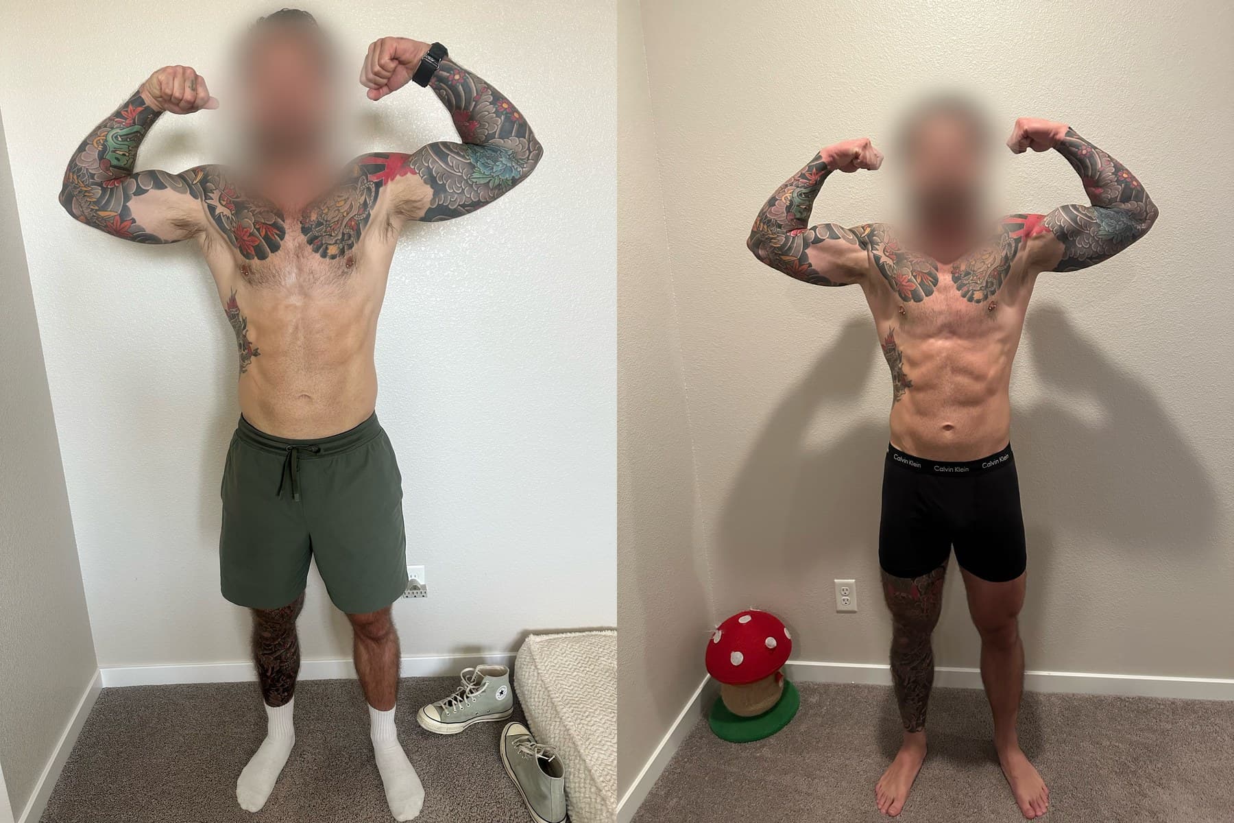 Client transformation, before and after